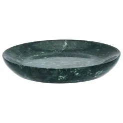 Plateau rond en marbre | Vert