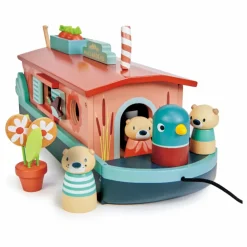 Péniche famille loutre