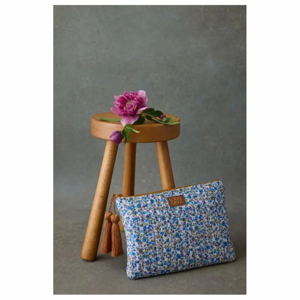 Pochette Domina Aster Valley Coton Bio - Collection Femme | Bleu
