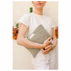 Pochette en lin