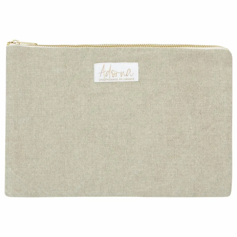 Pochette en lin