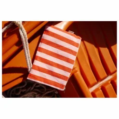 Pochette Lili rayée | Rose pâle