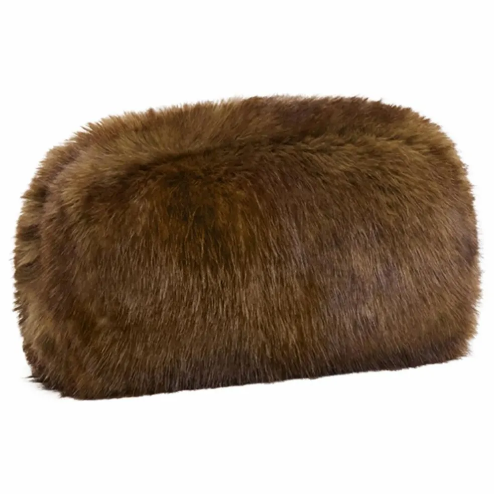 Pochette Noor Mink Fibres Recyclées | Marron