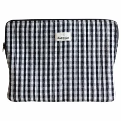 Pochette ordinateur Vichy | Noir