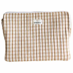 Pochette ordinateur Vichy | Camel