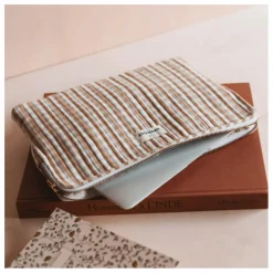 Pochette ordinateur Vichy | Camel