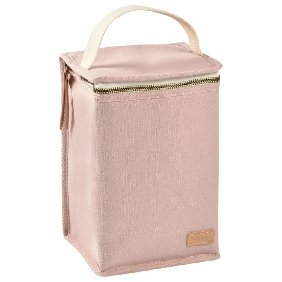 Pochette repas isotherme | Rose poudré