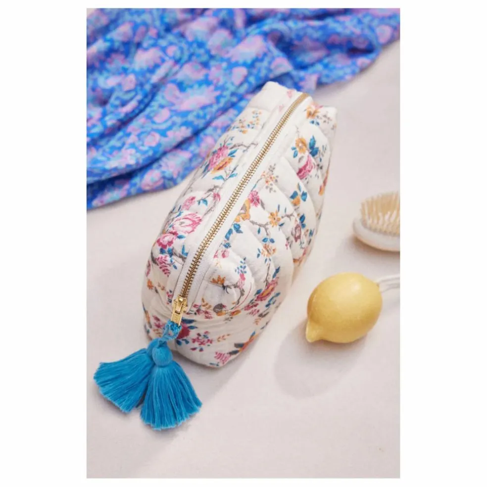 Pochette Teiki en coton bio | Crème