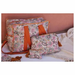 Pochette Teiki en coton bio | Rose