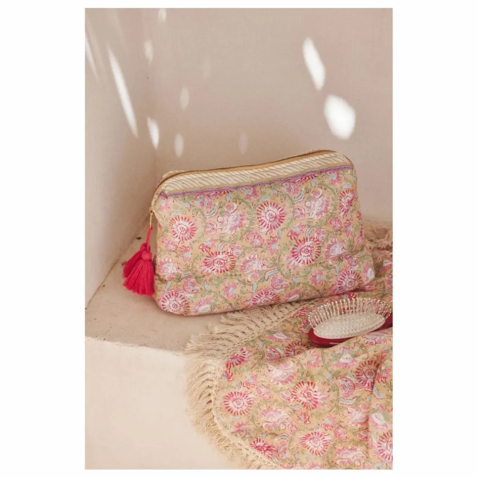 Pochette Teiki en coton bio | Jaune
