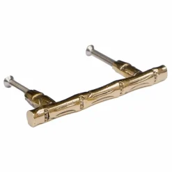 Poignée de porte en laiton Bamboo Bodhi | Gold