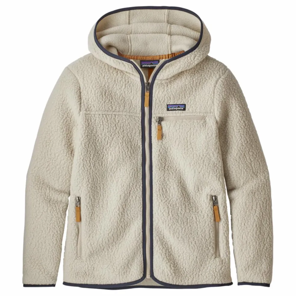 Polaire Retro Pile Hoody - Collection Femme | Grège