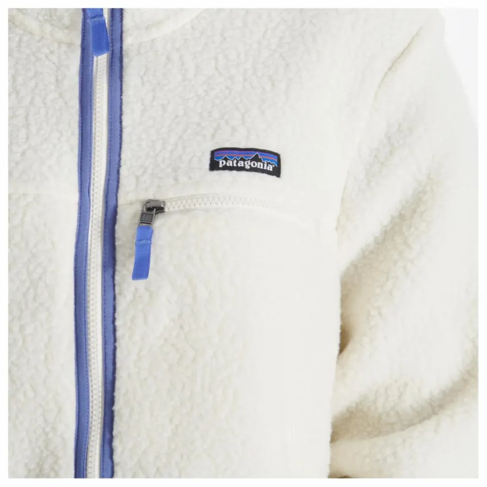 Polaire Zippée Retro Pile | Naturel