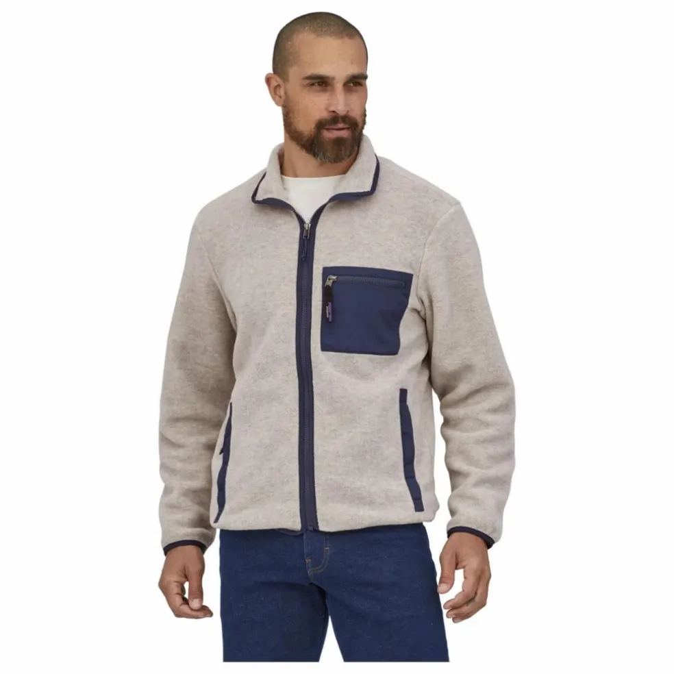 Polaire Zippée Synchilla Fibres Recyclées | Beige chiné