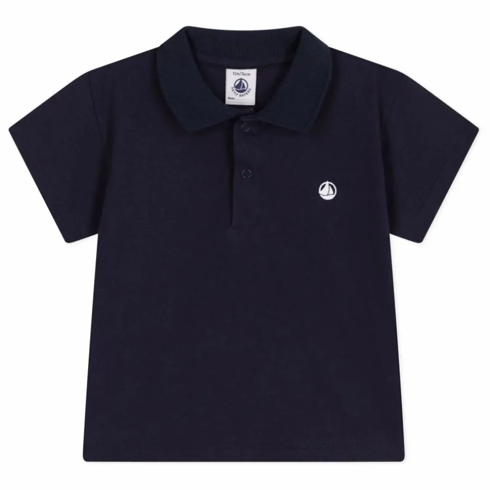 Polo Barista Coton Bio | Bleu marine