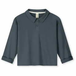 Polo Coton Bio | Bleu gris