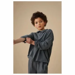 Polo Coton Bio | Bleu gris