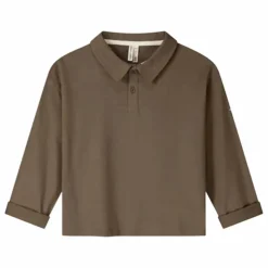 Polo Coton Bio | Brun kaki