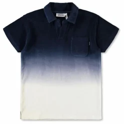 Polo Eponge Randel Dégradé | Bleu marine