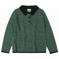 Polo Laine de Mérinos | Vert