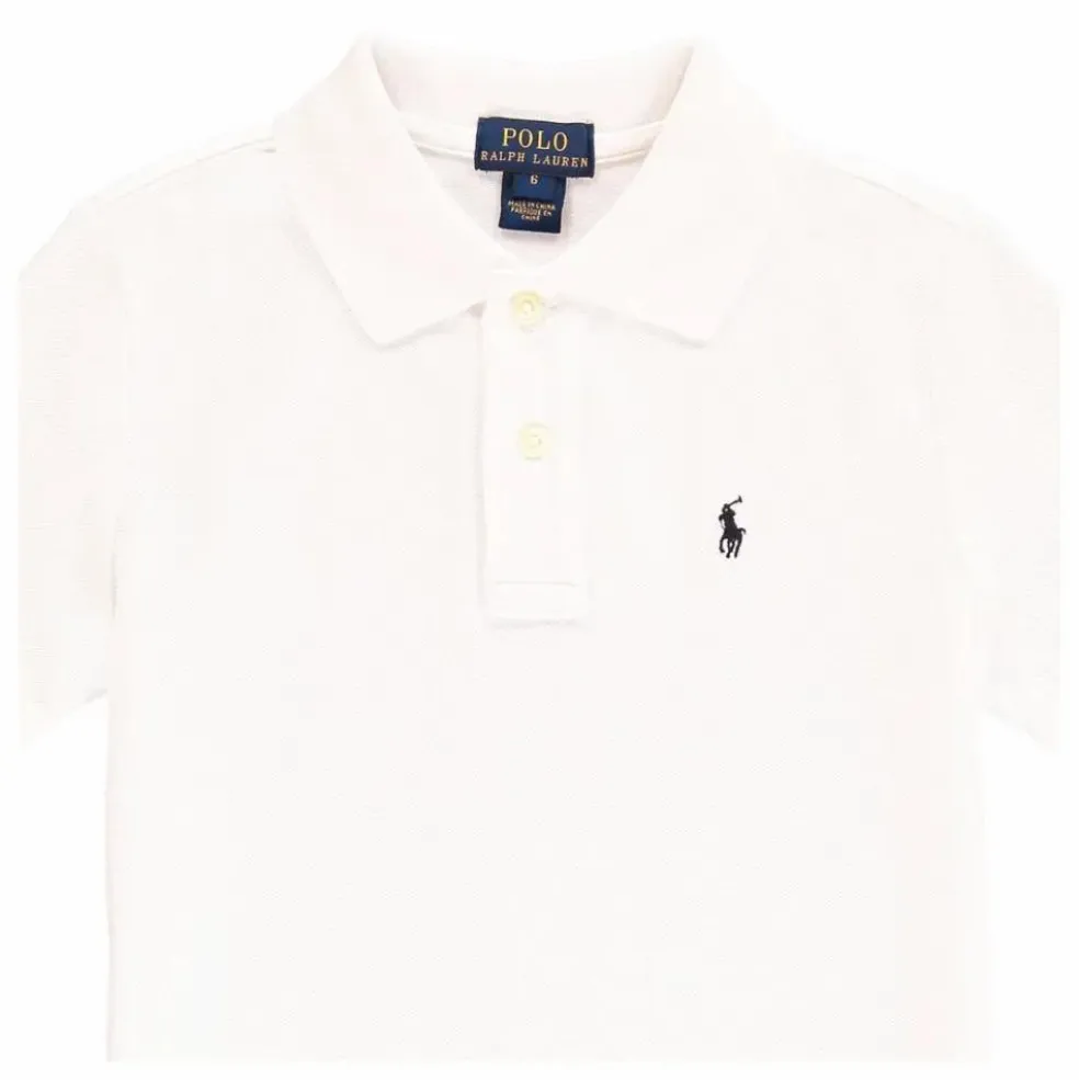 Polo Logo | Blanc