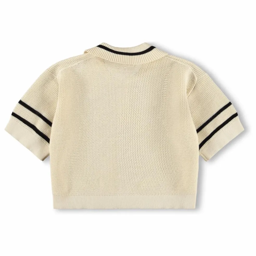 Polo Maille Gwinn Coton Bio | Ecru