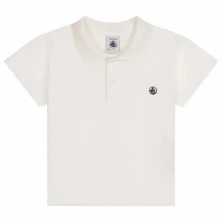 Polo Marisol Logo | Ecru