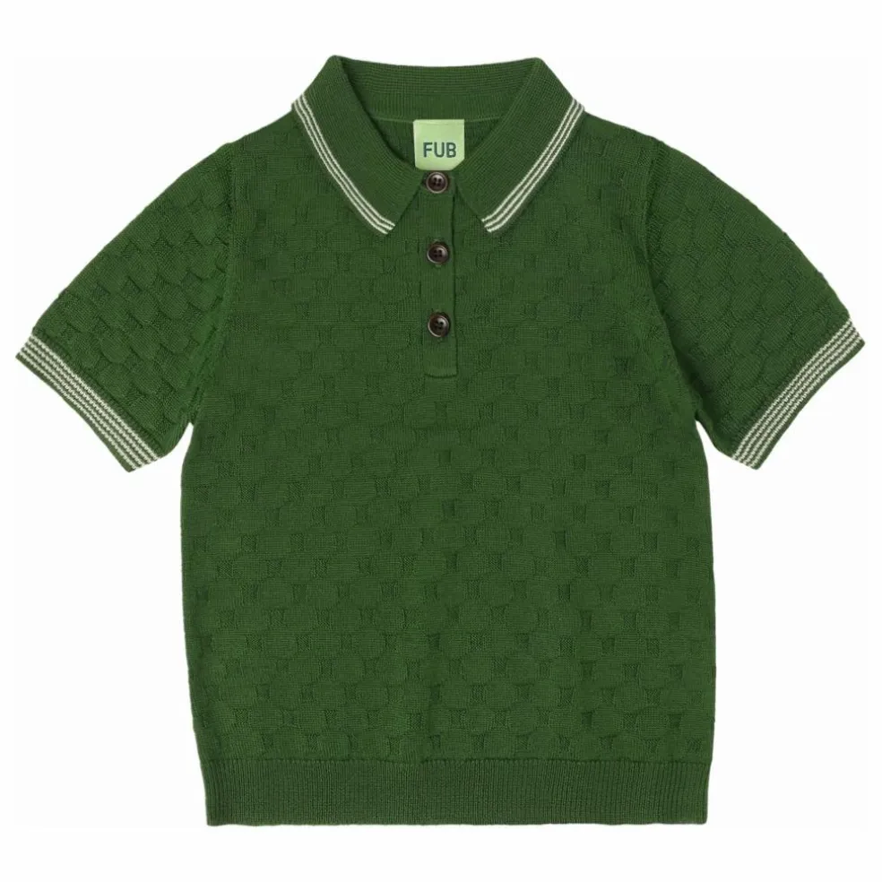 Polo MC Laine de Mérinos | Vert