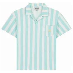 Polo Ryan Coton Bio | Bleu turquoise