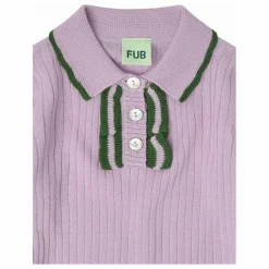 Polo Volants Maille Fine Laine de Mérinos | Parme
