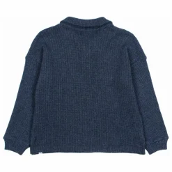 Polo Waffle | Bleu marine
