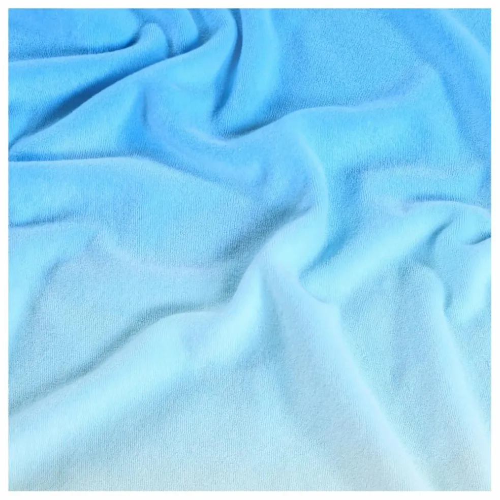 Poncho de Bain Beach Cover Up Dégradé | Bleu ciel