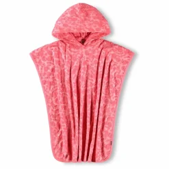 Poncho de Bain Beach Cover Up Fruits Texturés | Corail