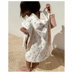Poncho de bain Teo | Ecru