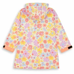 Poncho Imperméable Retro Flowers | Rose