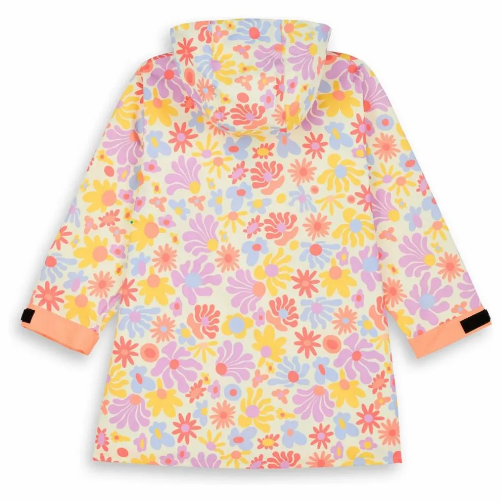 Poncho Imperméable Retro Flowers | Rose