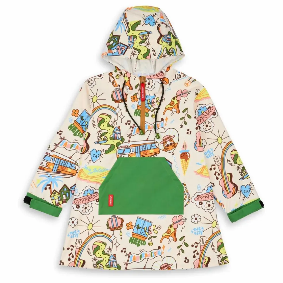 Poncho Imperméable San Francisco | Ecru