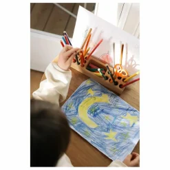 Porte crayon en bois de frêne | Beige