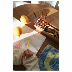 Porte crayon en bois de frêne | Beige