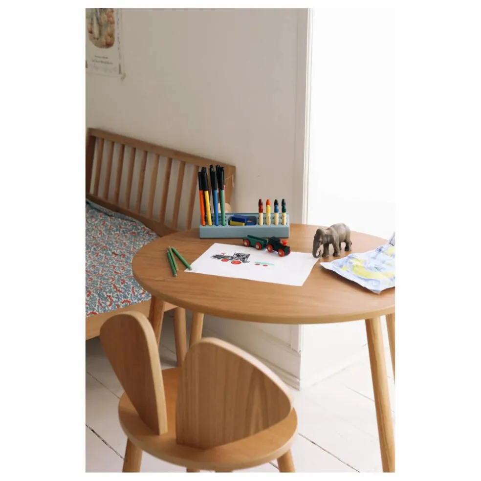 Porte crayon en bois de frêne | Beige