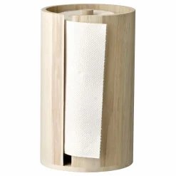Porte essuie-tout en bois
