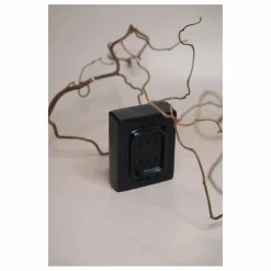 Porte savon en terracotta | Noir