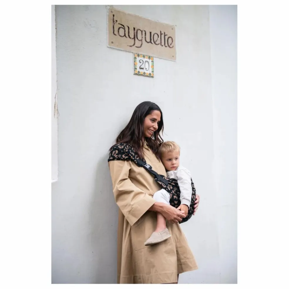 Porte-bébé Carry & Walk | Léopard Noir