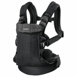 Porte-bébé Harmony en mesh | Noir