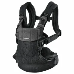 Porte-bébé Harmony en mesh | Noir
