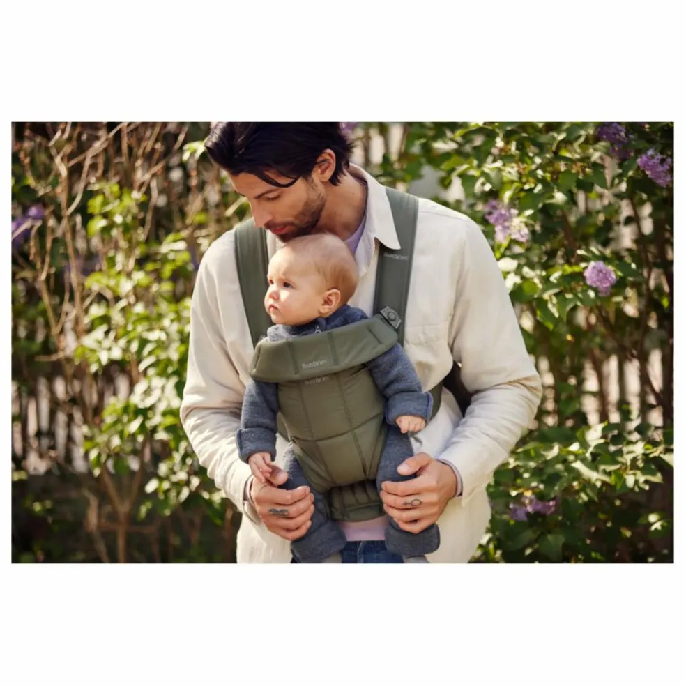 Porte-bébé Mini en coton | Vert foncé