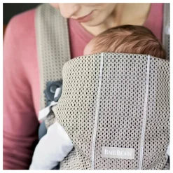 Porte-bébé Mini en mesh | Beige