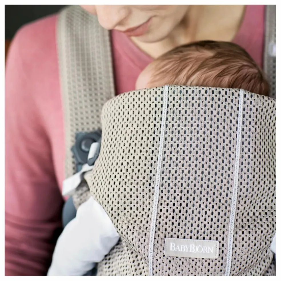 Porte-bébé Mini en mesh | Beige