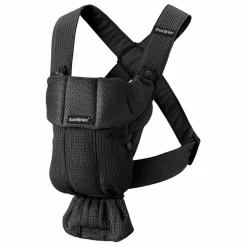 Porte-bébé Mini en mesh | Noir