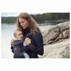 Porte-bébé One Air en mesh | Gris anthracite